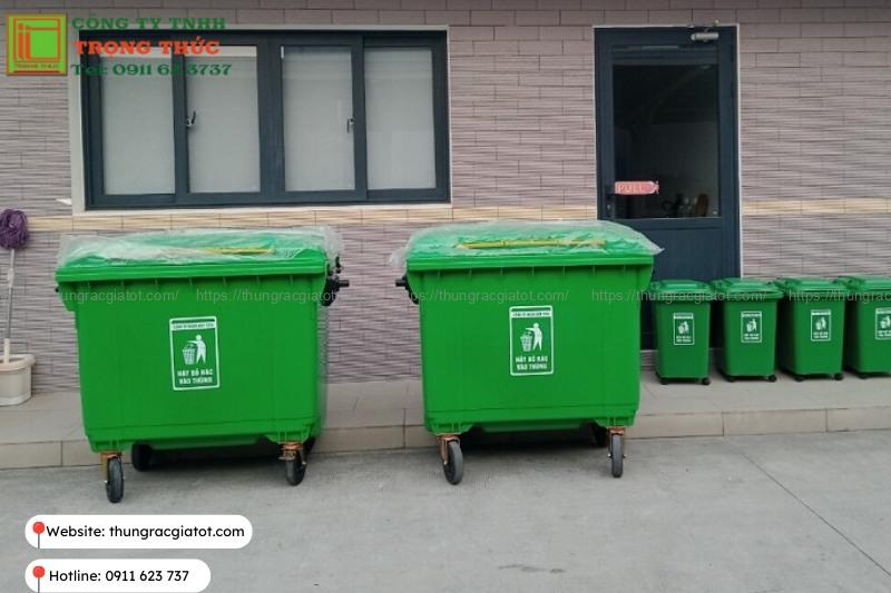Chính sách khi mua thùng rác công cộng 1100 lít tại công ty Trọng Thức