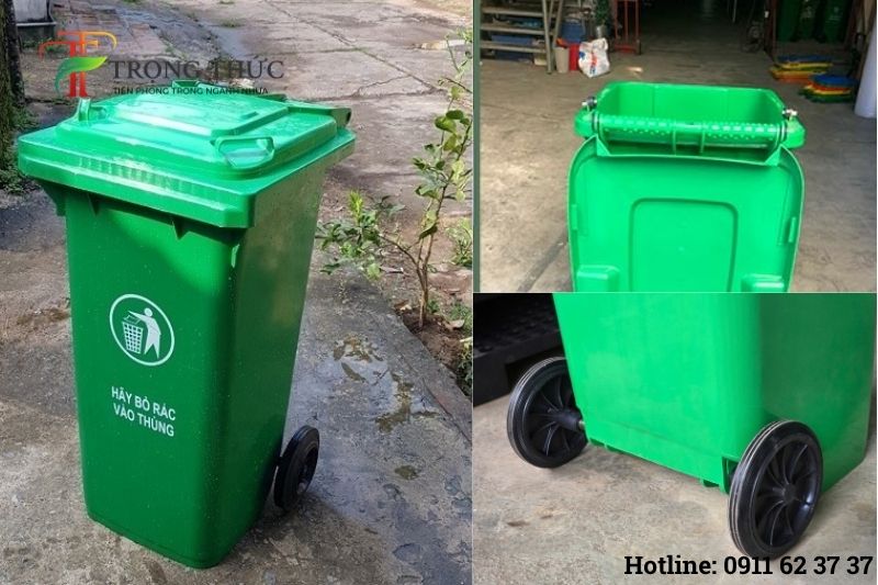 Các thành phần tạo nên thùng rác