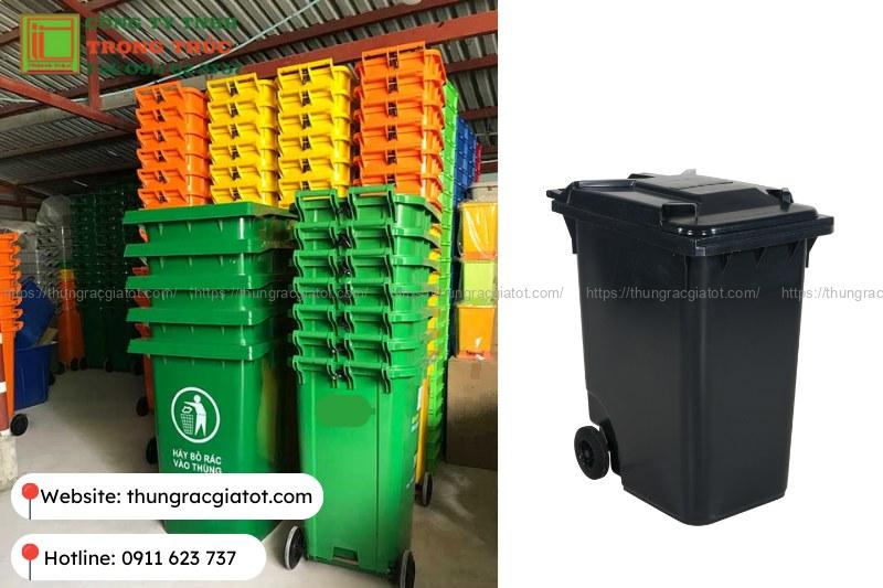 Mua thùng rác công nghiệp 360 lít tại công ty Trọng Thức để được giá tốt