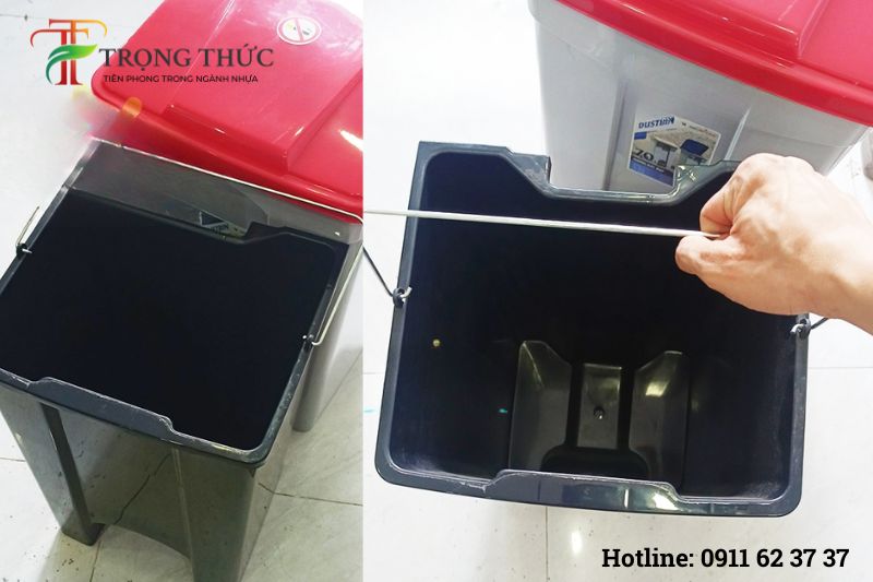 ƯU điểm thùng rác đạp chân 70 lít