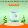 thùng rác gia đình đạp trung