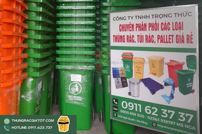 thùng rác nhựa HDPE OTTO MGB 240l giá rẻ