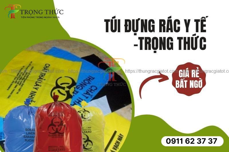 túi đựng rác y tế đạt chuẩn