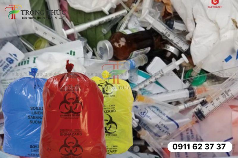 túi đựng rác y tế đạt chuẩn
