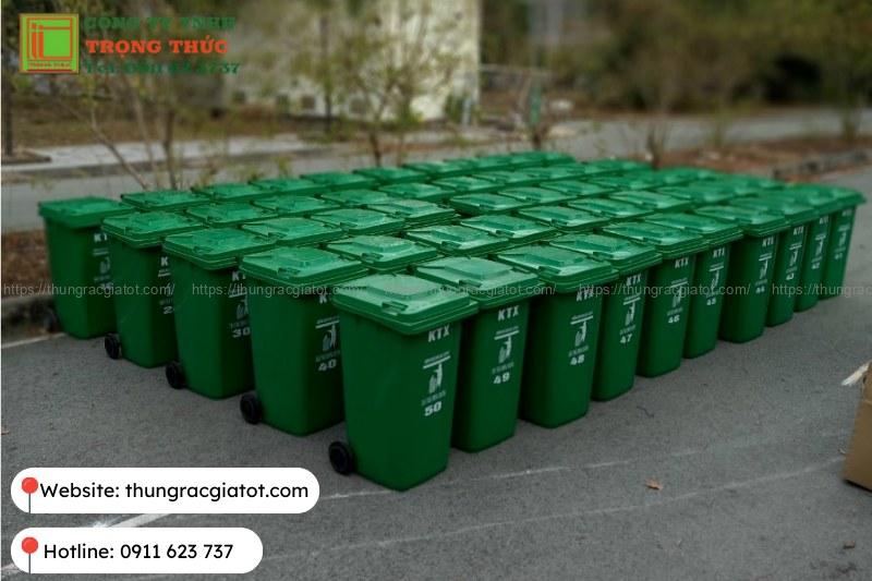 Trọng Thức là đơn vị phân phối thùng rác công cộng 240 lít cho các tập đoàn lớn