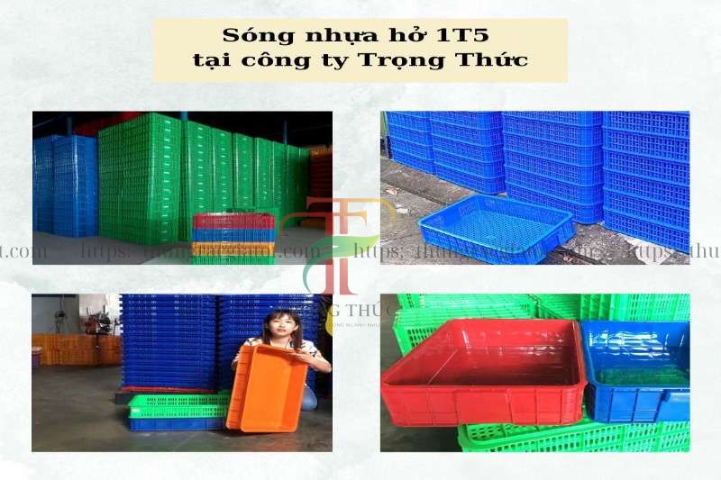 Địa chỉ mua sóng nhựa hở 1T5 uy tín