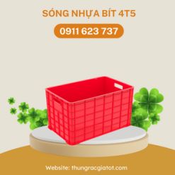Sóng nhựa bít 4T5