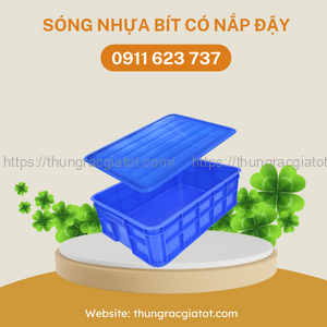 song-nhua-bit-co-nap-day Sóng nhựa bít có nắp đậy