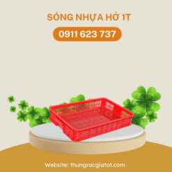 Sóng nhựa hở 1T