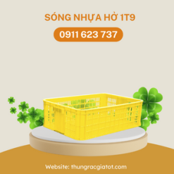Sóng nhựa hở 1T9