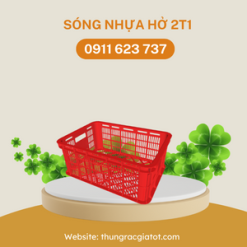 Sóng nhựa hở 2T1