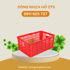 Sóng nhựa hở 2T5