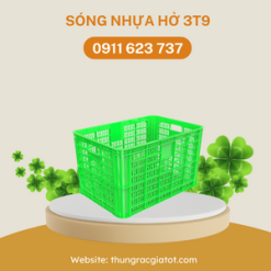Sóng nhựa hở 3T9