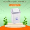 thùng rác nhựa gia đình nắp lật giá tốt