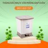 thùng rác nhựa văn phòng đạp chân