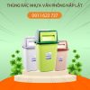 thùng rác nhựa văn phòng nắp lật lớn