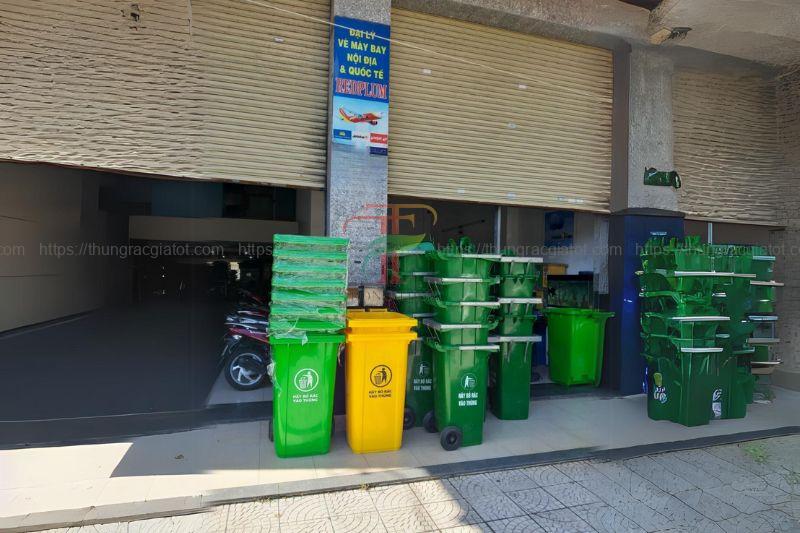 Thùng rác nhựa 240 lít Kon Tum