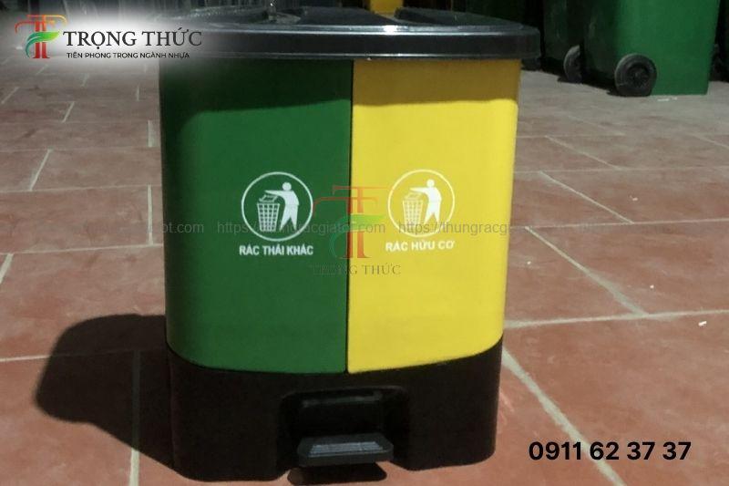 thùng rác Nghệ An nhựa HDPE