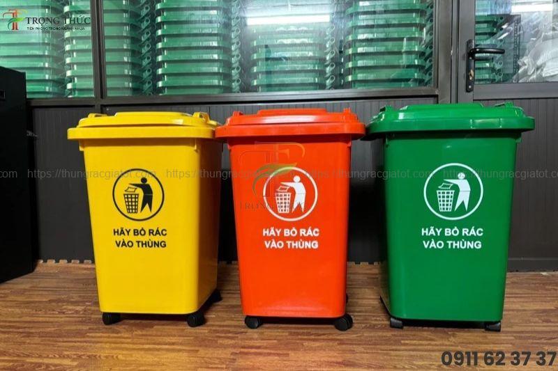 Tổng hợp các loại thùng rác được sử dụng nhiều tại Lâm Đồng theo từng nhu cầu