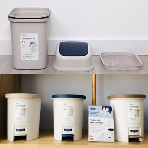 Thùng rác nhựa mini