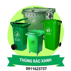Thùng rác xanh công cộng Trọng Thức