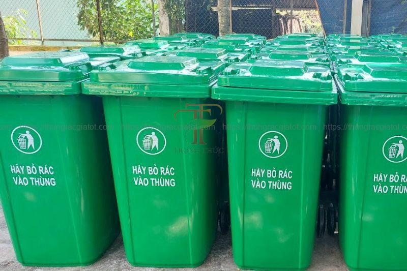 Nhu cầu sử dụng thùng rác quận thủ đức