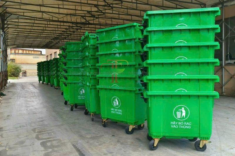 Thùng rác 660L quận Gò Vấp