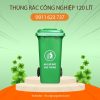Thùng rác công nghiệp 120 lít