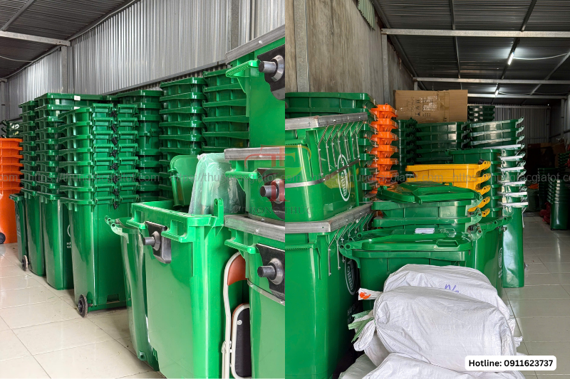 Thùng rác nhựa quận 12