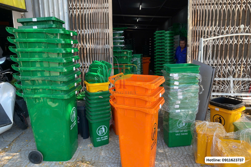 Thùng rác nhựa quận 12