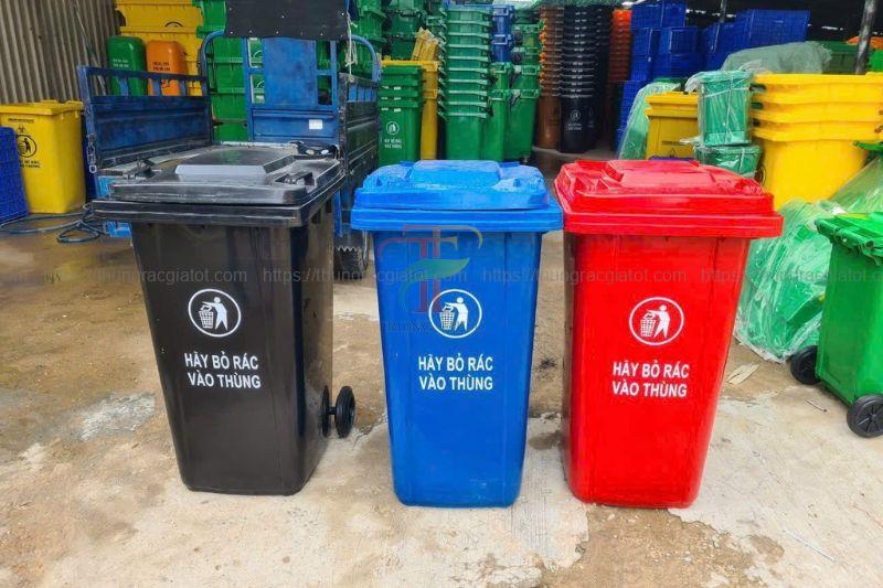 thùng đựng rác nhựa tại quận Thủ Đức