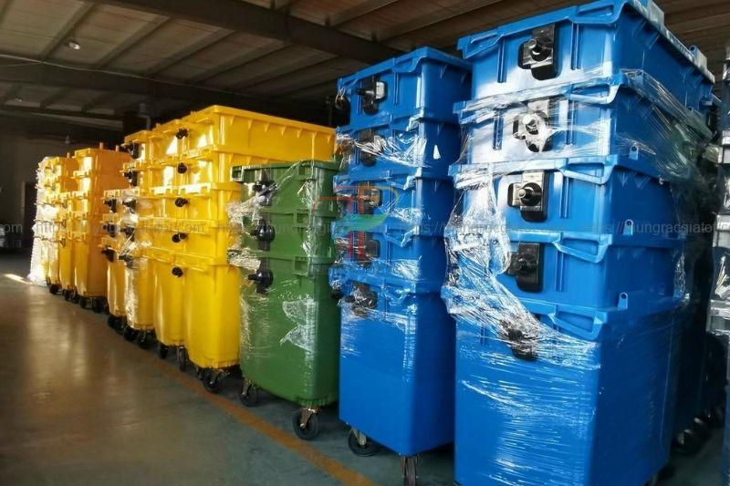 Kho hàng thùng rác Đà Nẵng 660 lít