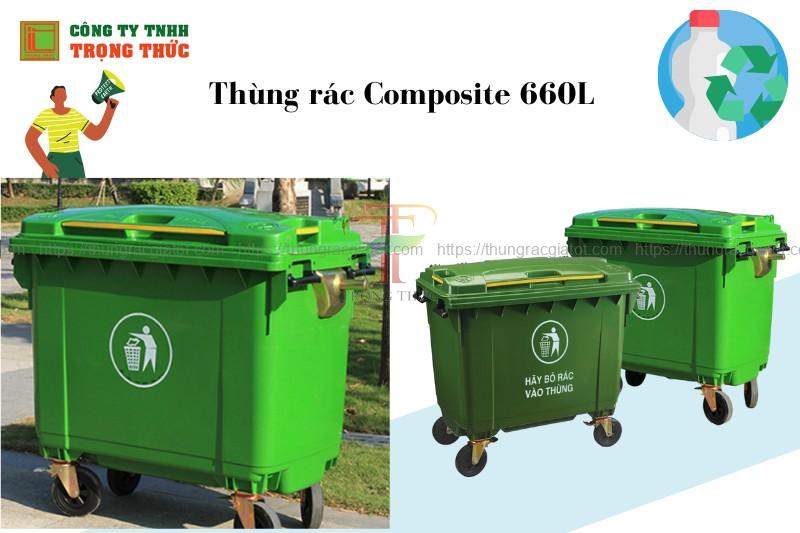 Thùng rác 660l Phú Yên