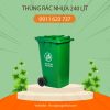 thùng rác nhựa 240 lít