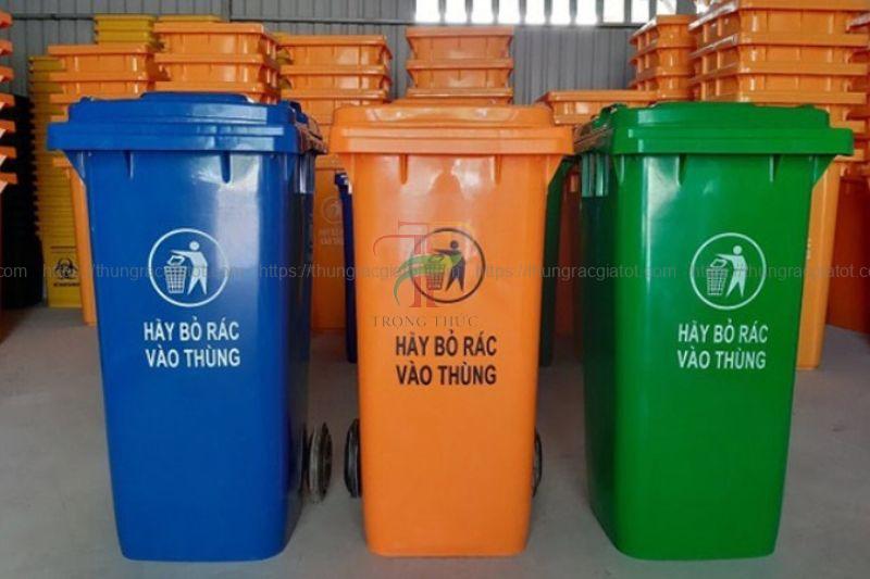 Thùng rác Ninh Thuận 120 lít 