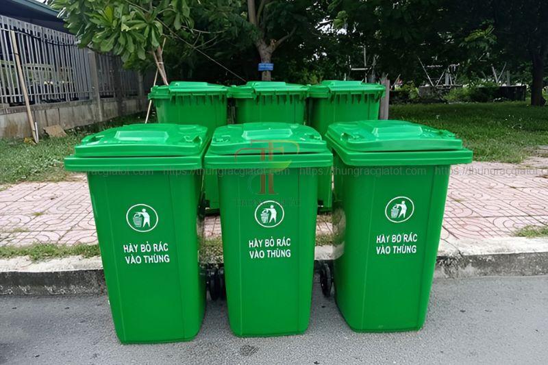 Thùng rác Ninh Thuận 240 lít 