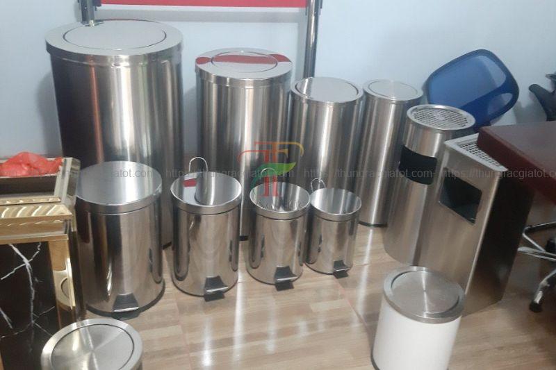 Thùng rác hải phòng inox Thùng rác Hải Phòng inox
