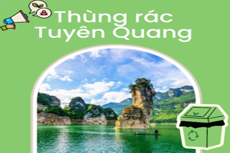 Thùng rác Tuyên Quang