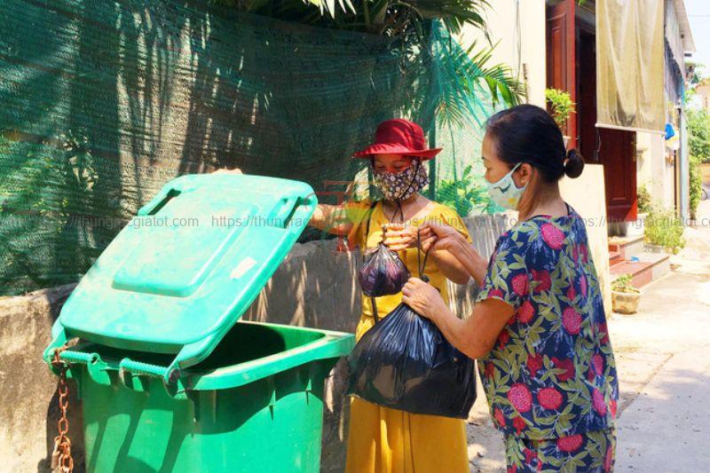 Nhu cầu sử dụng thùng rác huyện Nhà Bè