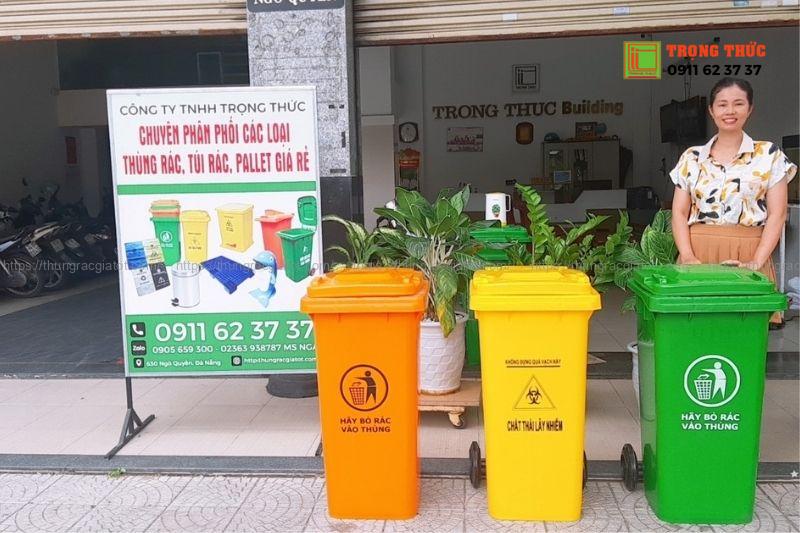 Nhu cầu sử dụng thùng rác nhựa quận Bình Tân