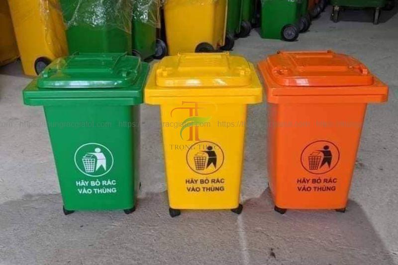 thùng rác huyện nhà bè