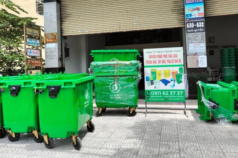 thùng rác huyện Củ Chi