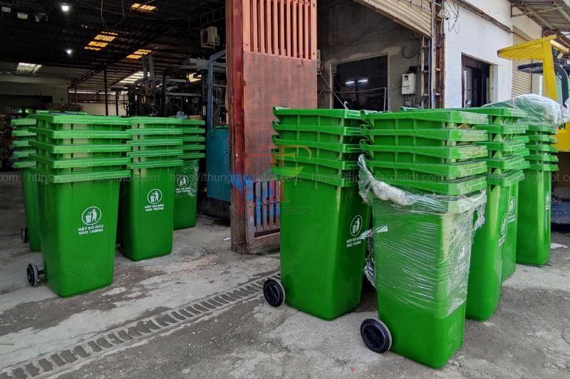 Thùng rác Thanh Hóa nhựa 240l