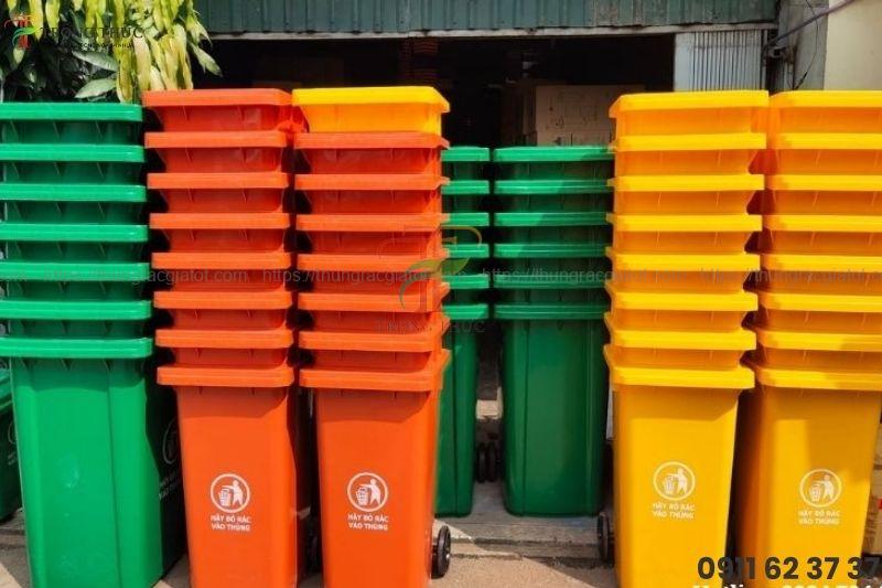 Tổng hợp các loại thùng rác phổ biến tại Tiền Giang hiện nay