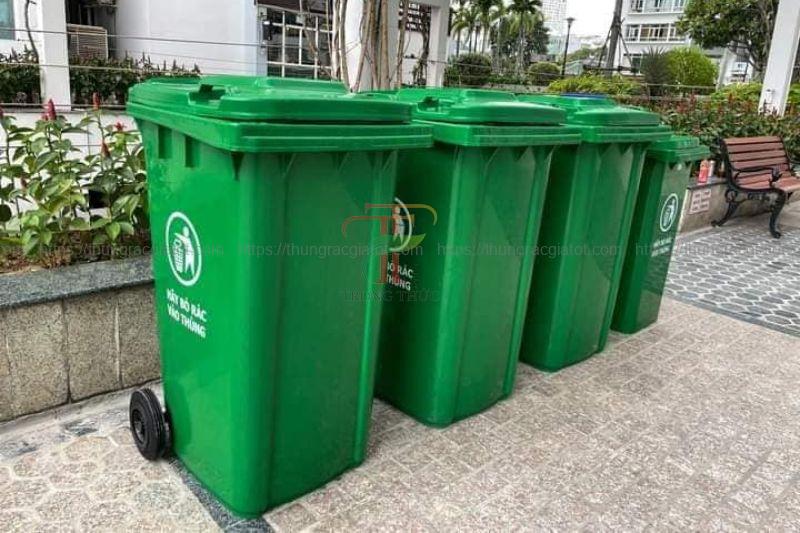 Thùng rác Tiền Giang 240l