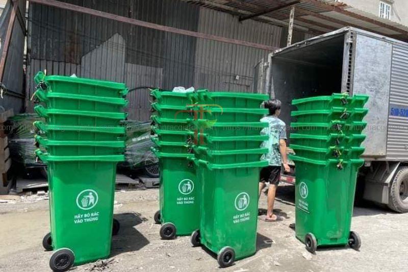 Thùng rác Tiền Giang HDPE