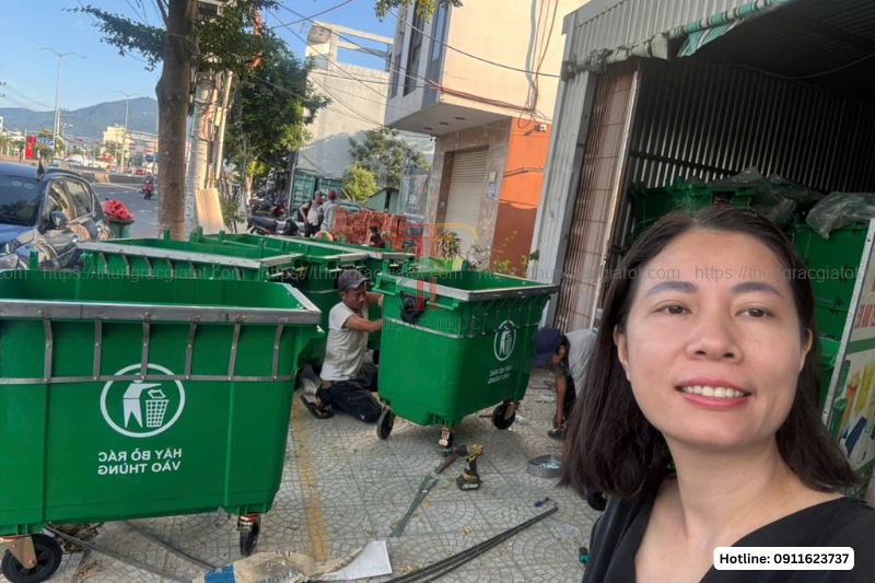 Thùng rác Bình Phước