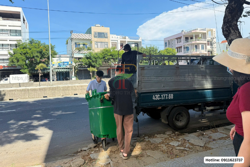 Thùng rác Bình Phước
