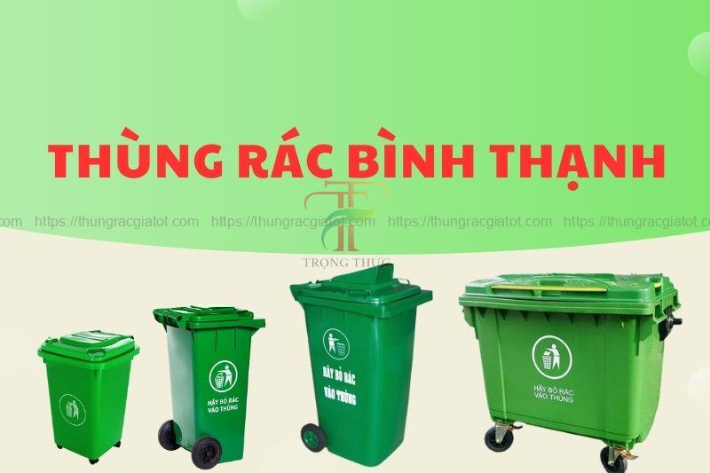 thùng rác quận Bình Thạnh