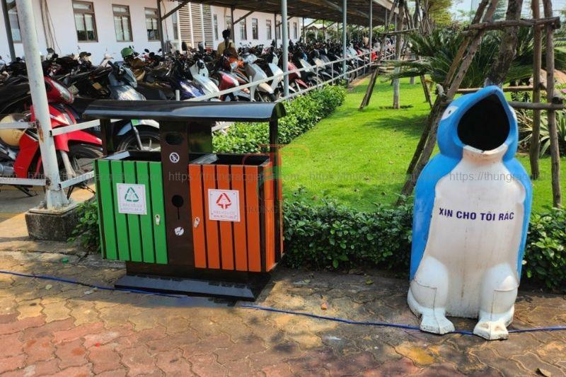 Thùng rác Đắk Nông ngoài trời Thùng rác Đắk Nông ngoài trời